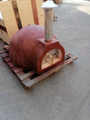Mudah Memindahkan 70 Kg Ceramic Pizza Oven 10 menit Pizza Ceramic Oven