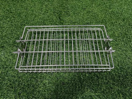 1.0mm 304ss OEM Outdoor BBQ Rotisserie Baskets CSA Disetujui