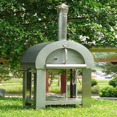 Oven Pizza Dipecat Kayu Stainless Steel