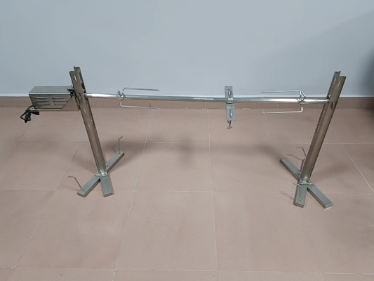 Berkemah CTICK Stainless Steel Spit Roaster Bbq Spit Rotisseries Untuk Aktivitas Keluarga