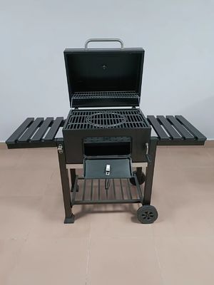 40kgs CSA Panggangan Arang Portabel 12,6 Inch Panggangan Pembakaran Kayu Stainless Steel
