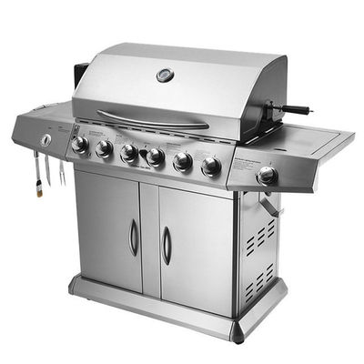 Tugas Berat AGA 201ss Gas BBQ Grill 650MM Kitchenaid Built In Bbq