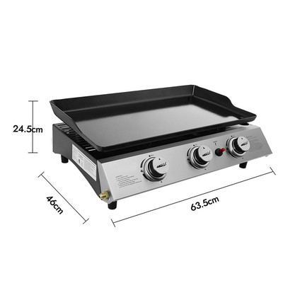 Sehat CT 201 CSA Teppanyaki BBQ Grill Wajan Listrik Bbq Untuk Berkemah