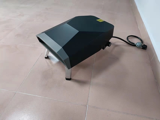 SUS201 Gas Pizza Oven Outdoor Pengapian Elektronik Mini Pizza Oven Gas