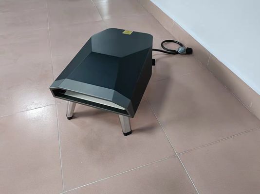 15kgs Pizza Oven Gas Kecil 305mm Portabel Pizza Oven Gas Dengan Stainless Steel