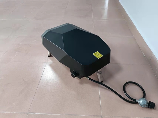 400mm Gas Bertenaga Pizza Oven Luar Ruangan Portabel Merah CSA Mini Pizza Oven Gas