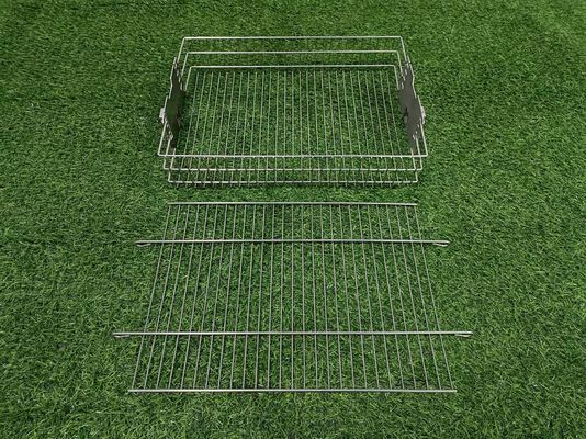 CE 304ss Grill Aksesoris BBQ Luar Ruangan Untuk Membubuhkan Ayam