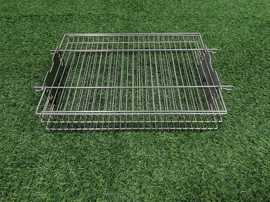 CSA 304ss OEM Aksesoris BBQ Luar Ruangan Keranjang Rotisserie
