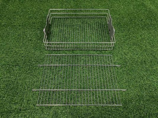 CSA 304ss OEM Aksesoris BBQ Luar Ruangan Keranjang Rotisserie