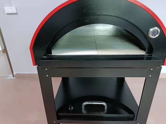 10 menit Stainless Steel Wood Fired Pizza Oven Outdoor Stainless Pizza Oven
