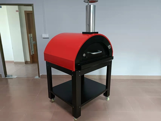Oven Pizza Dipecat Kayu Stainless Steel AGA Oven Pizza Dipecat Kayu Bata