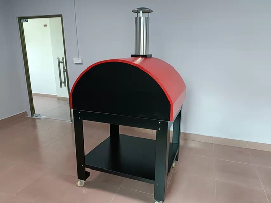 Oven Pizza Dipecat Kayu Stainless Steel AGA Oven Pizza Dipecat Kayu Bata