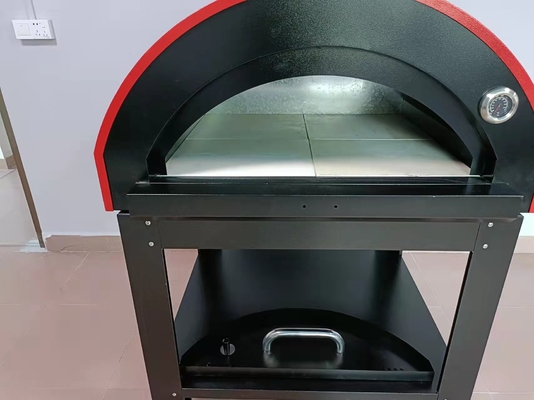 Oven Pizza Dipecat Kayu Stainless Steel AGA Oven Pizza Dipecat Kayu Bata