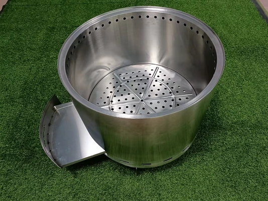 Lubang Api Portabel 11kgs 304 Lubang Api Luar Stainless Steel