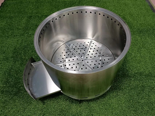 Lubang Api Portabel 11kgs 304 Lubang Api Luar Stainless Steel