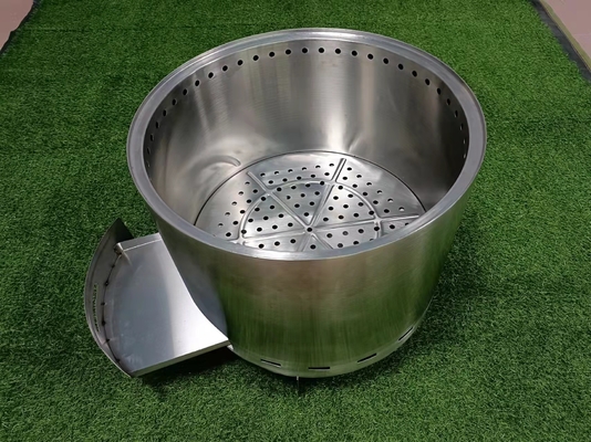 Lubang Api Portabel 11kgs 304 Lubang Api Luar Stainless Steel