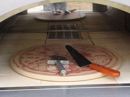 750mm Stainless Steel Kayu Dipecat Pizza Oven Spatula Stainless Steel Kayu Dipecat Oven