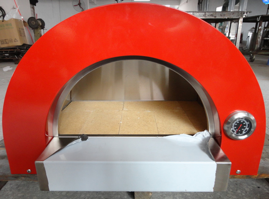 Oven Pizza Dipecat Kayu Stainless Steel
