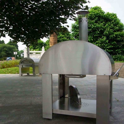 Oven Pizza Dipecat Kayu Stainless Steel